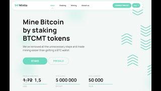 En este momento estás viendo Mina Bitcoin haciendo staking de BTCMT tokens de la mano de Minto.Finance y HuobiPool